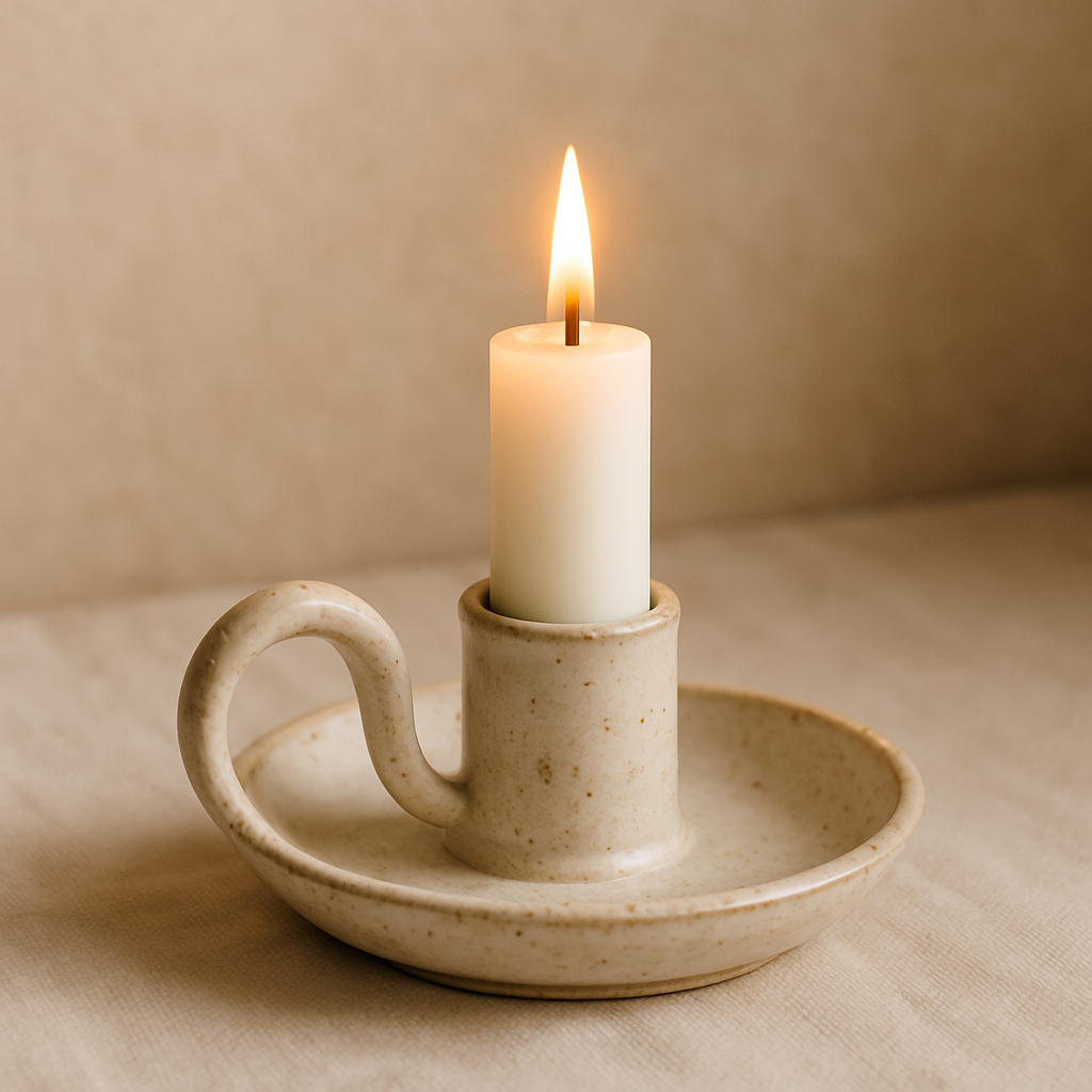 Handmade Ceramic Candle Holder