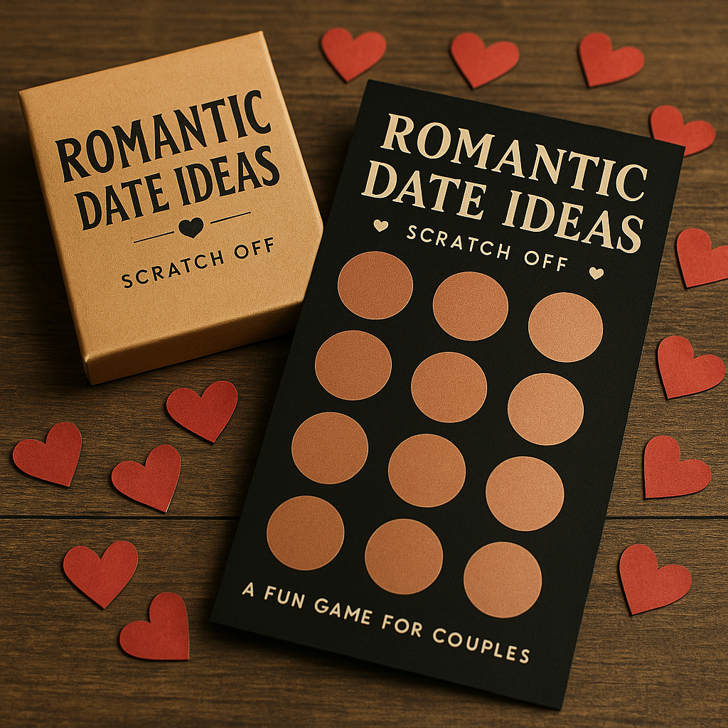 Romantic Scratch-Off Date Night Game