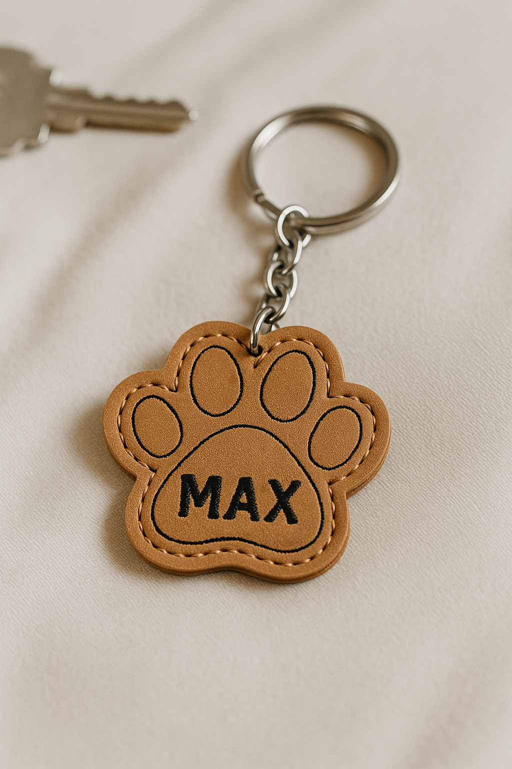 Custom Pet Name Keychain
