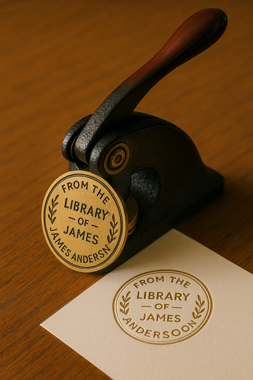 Personal Library Embosser