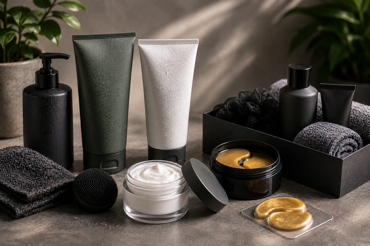 Men skincare grooming essentials