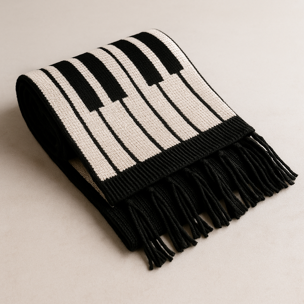 Piano Keys Scarf
