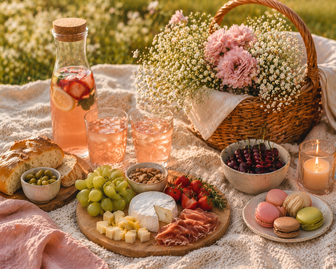 Picnic food aesthetic
