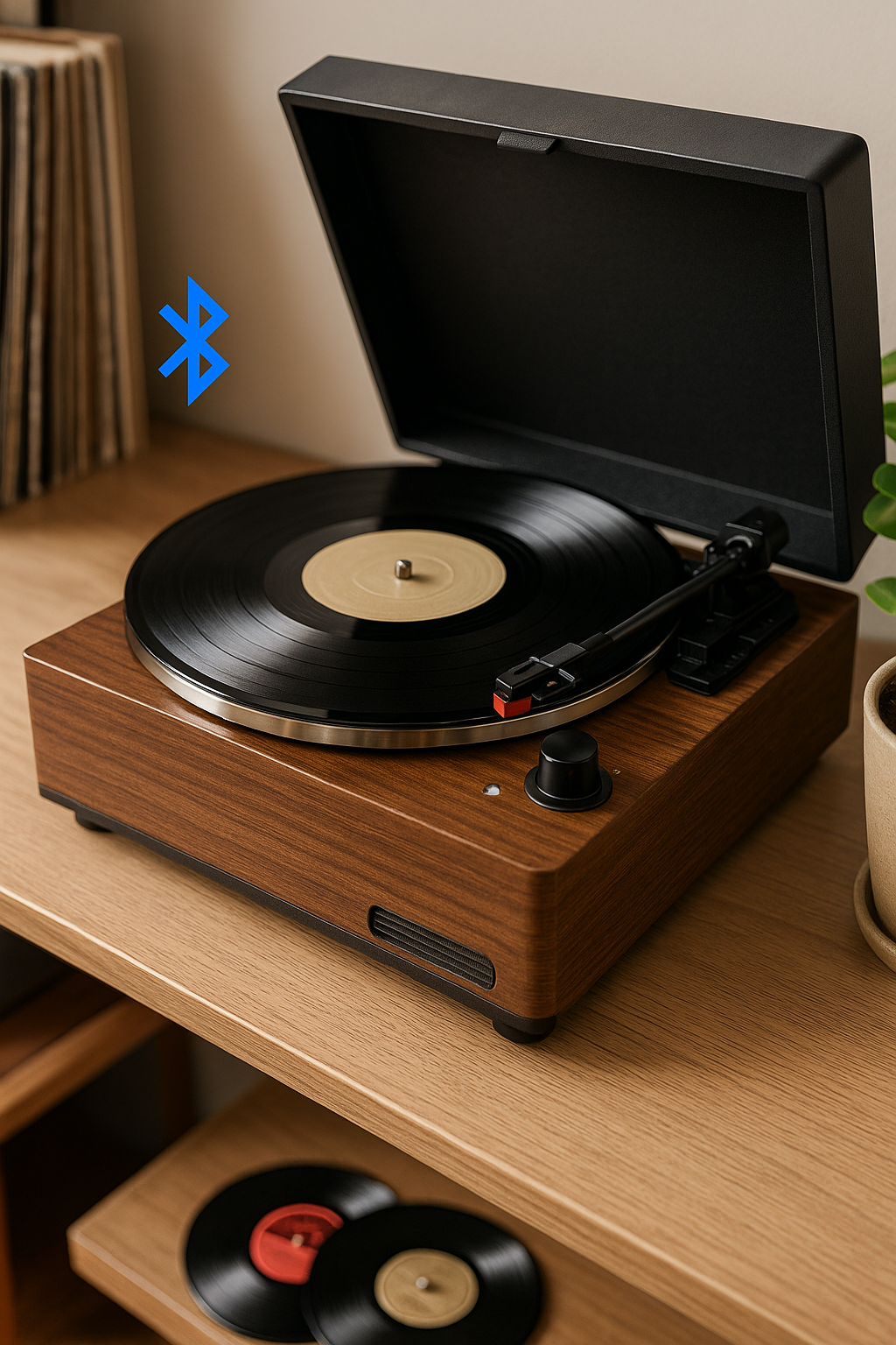 Bluetooth Vinyl Record Player