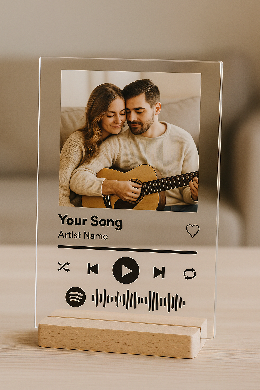 Personalized Song Plaque